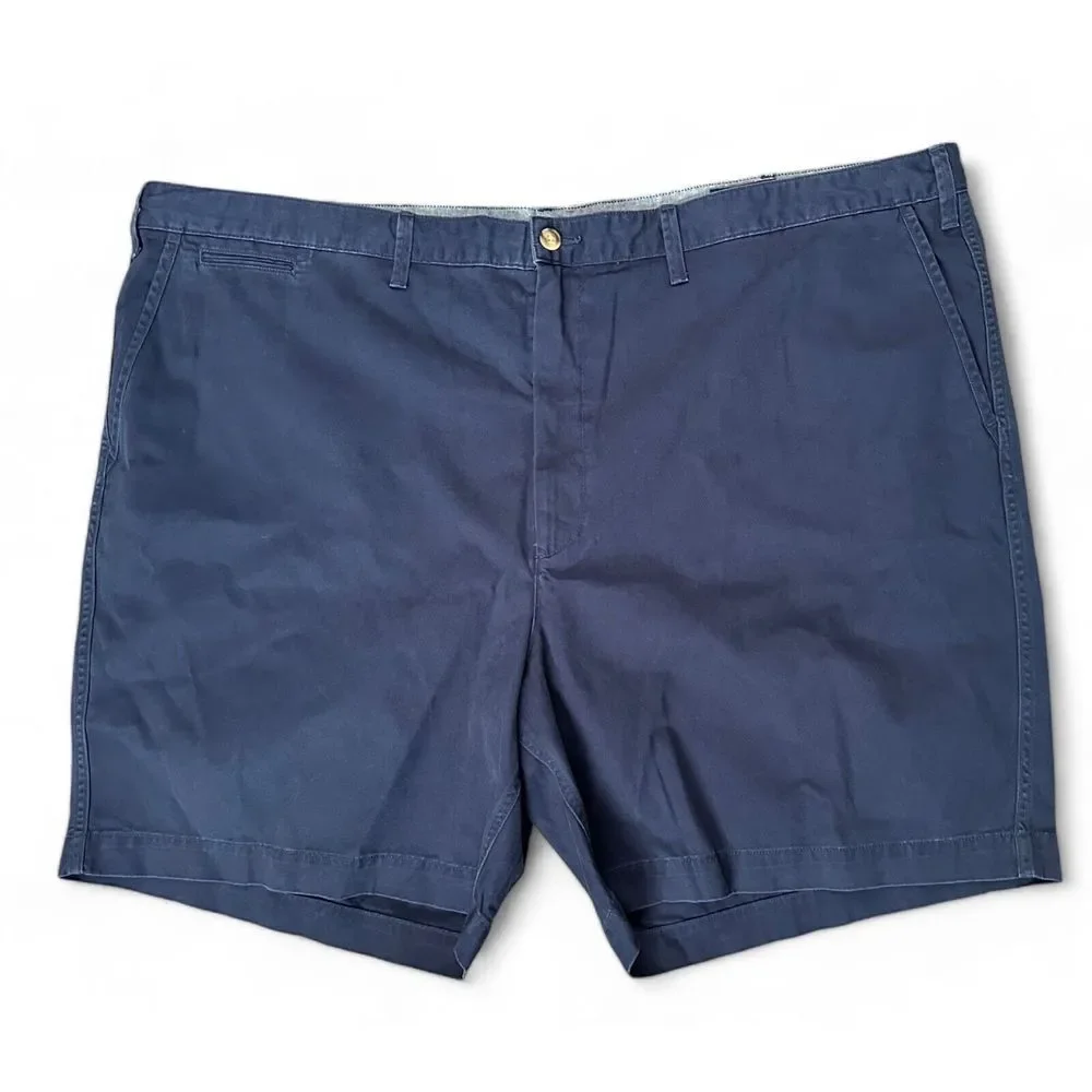 NWT Polo Ralph Lauren Shorts Mens Navy Blue Chino Classic Fit 8